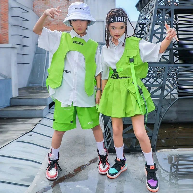 Street Fashion Boy - Fashion Children Streetwear Hip Hop Costumes