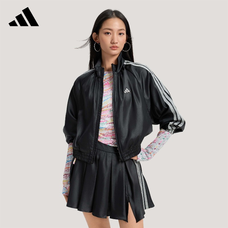 Street Fashion Adidas - Adidas Woven Asymmetric Zip Jacket Spring