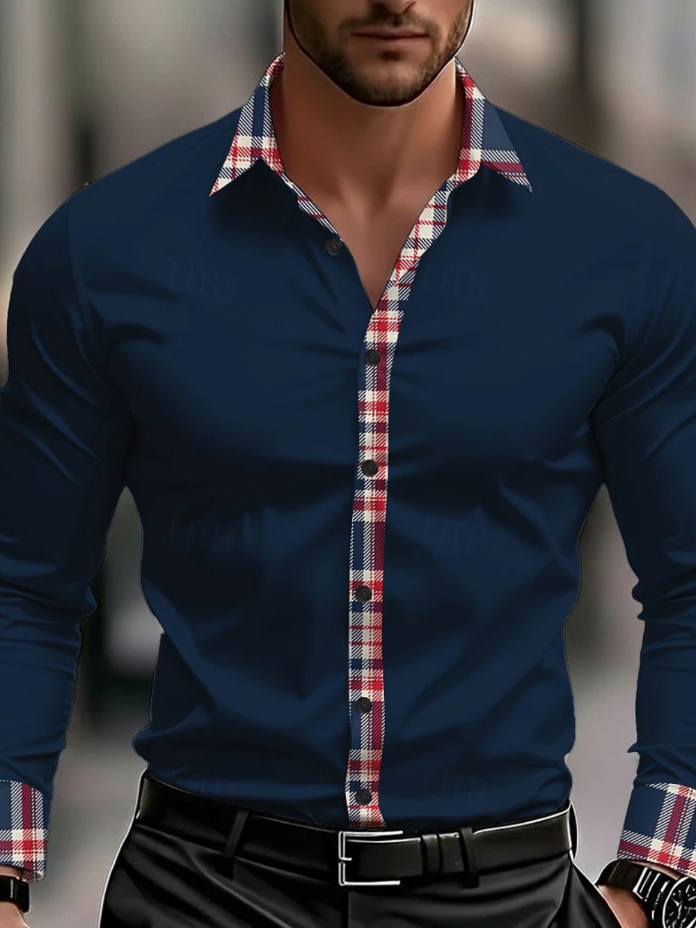 Men's Business Casual Long Sle - Street Fashion Events recension och pris