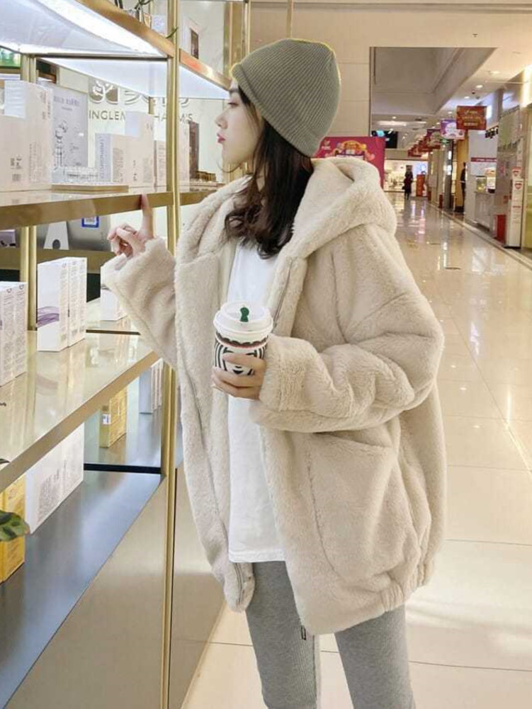 Autumn Winter Oversized Sweet  - Street Fashion Hong Kong recension och pris
