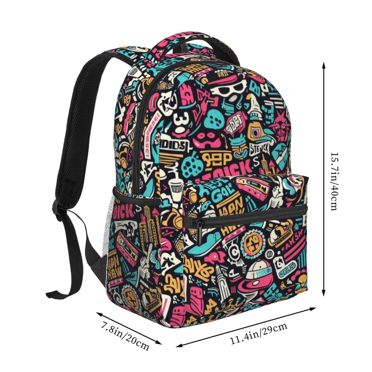 New York Graffiti Pattern 4 -  - Street Fashion New York recension och pris