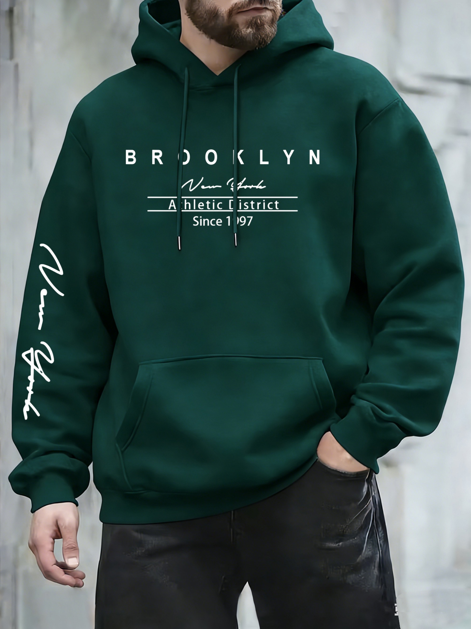 Urban fashion men's hoodie on  - Street Fashion New York recension och pris