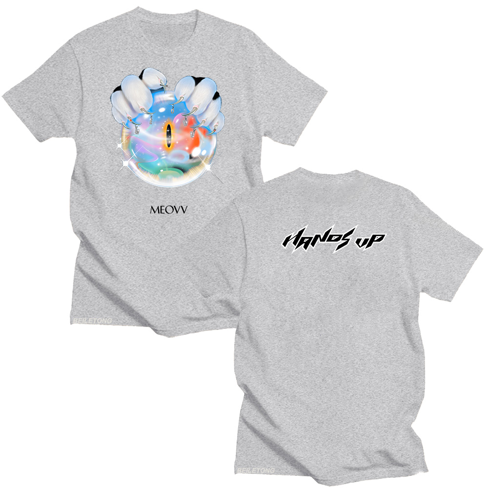 MEOVV Hands Up T shirts 2025 F - Graphic Hoodie Streetwear recension och pris