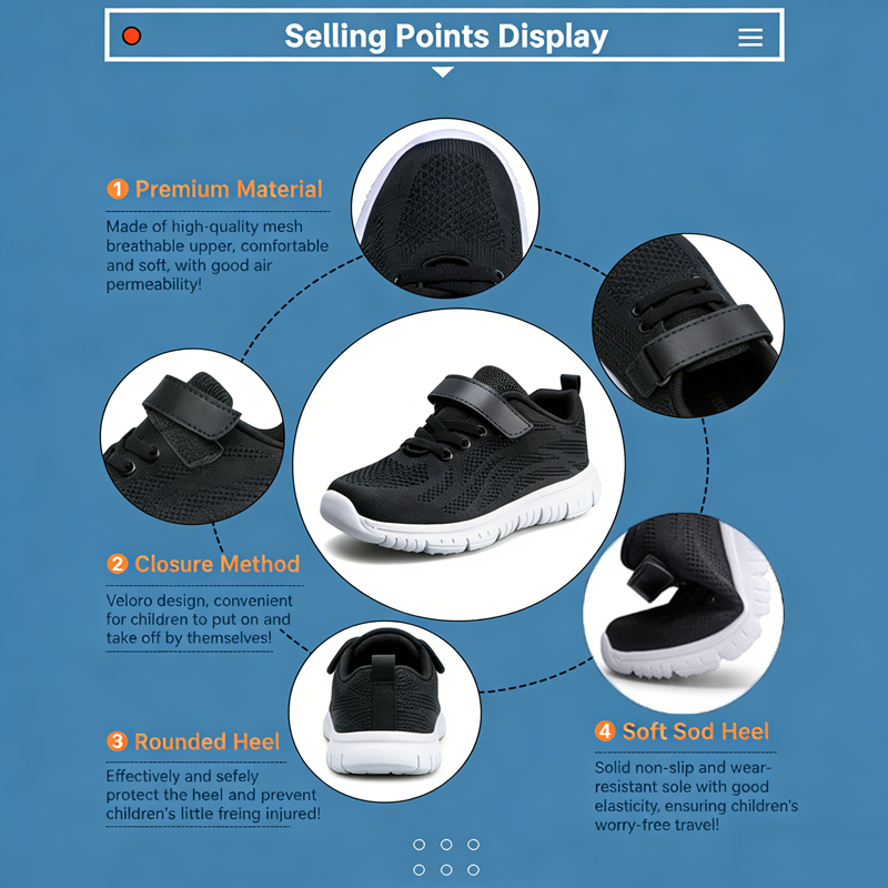 Fashion Children Sneakers for  - Street Fashion Boy recension och pris