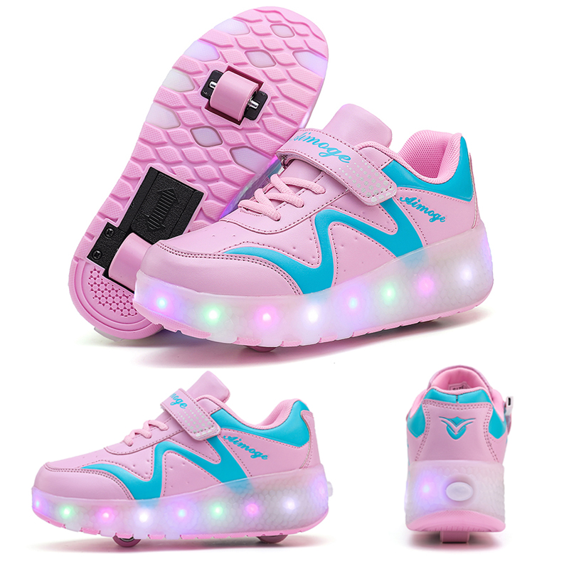 Fashion Luminous Roller Skates - Street Fashion Boy recension och pris
