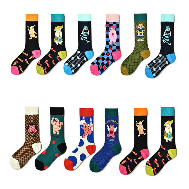 Women's Fashion Socks Cute Col - Fashion Street Cat recension och pris