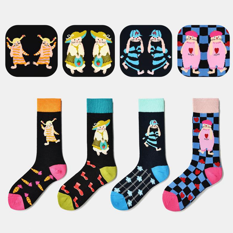 Women's Fashion Socks Cute Col - Fashion Street Cat recension och pris