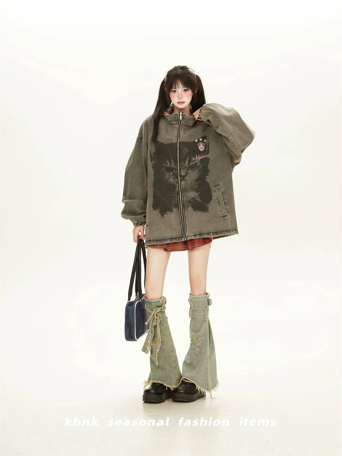 Women Denim Jacket 2026 Autumn - Fashion Street Cat recension och pris