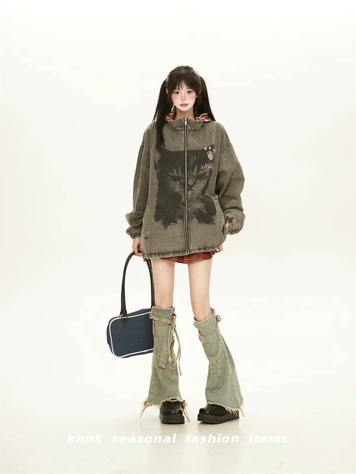 Women Denim Jacket 2026 Autumn - Fashion Street Cat recension och pris