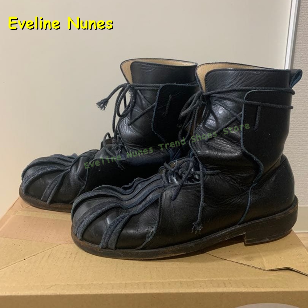 Women Vintage Ankle Boots Blac - Street Fashion Vintage recension och pris