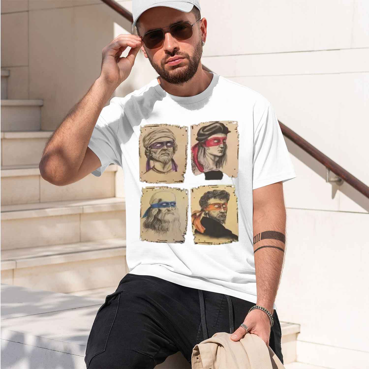 Science Turtles Mutant Tees Hu - Street Fashion China Models recension och pris