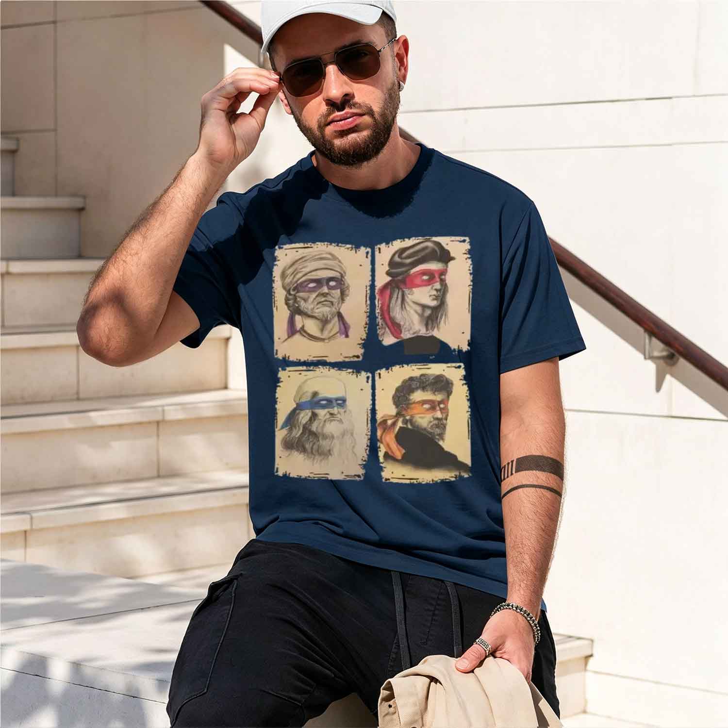 Science Turtles Mutant Tees Hu - Street Fashion China Models recension och pris