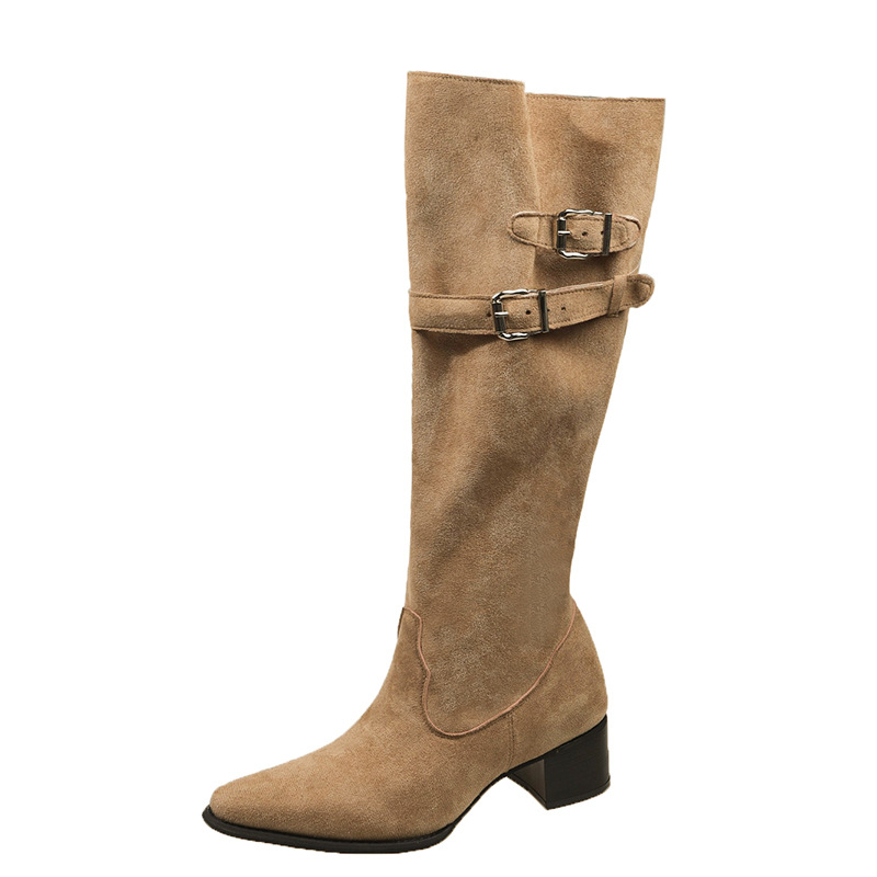 Vintage Suede Women Trouser Le - Street Fashion Vintage recension och pris