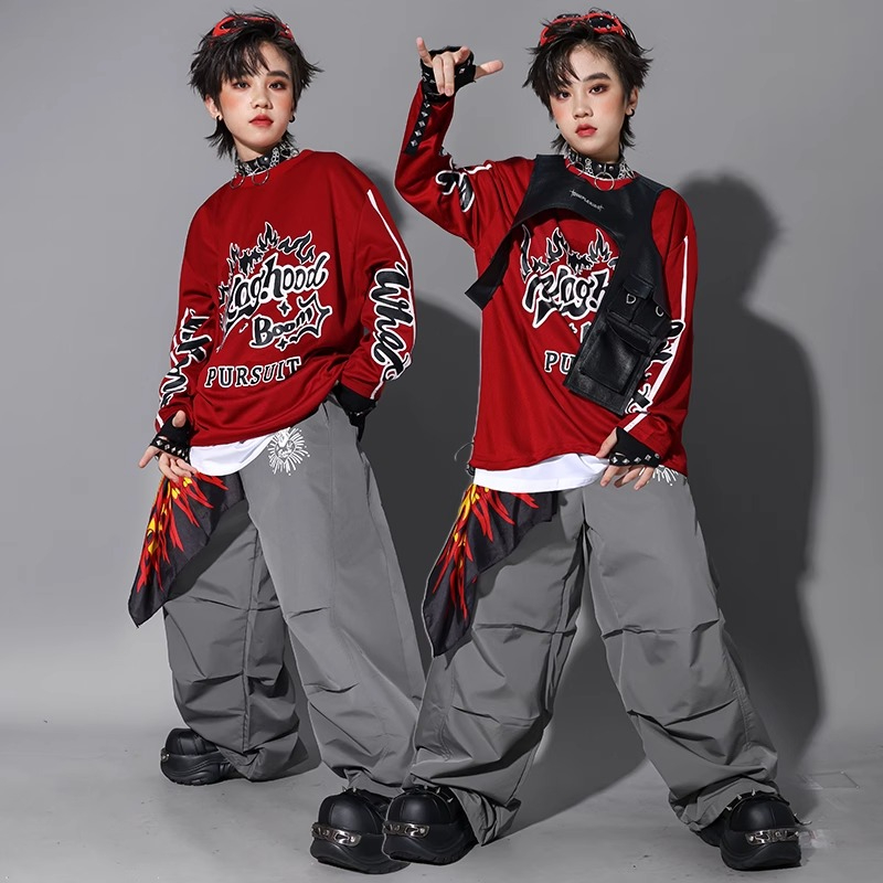 Boys K-pop Sweatshirt Fashion  - Street Fashion Boy recension och pris