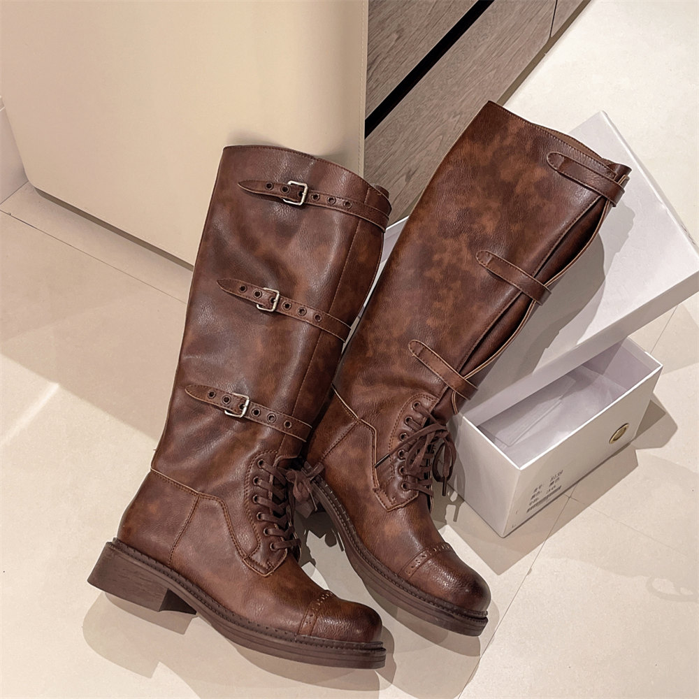Women's Knee High Boots Vintag - Street Fashion Vintage recension och pris