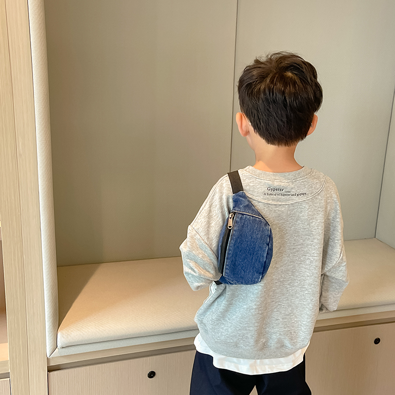 Fashion Denim Children's Waist - Street Fashion Boy recension och pris