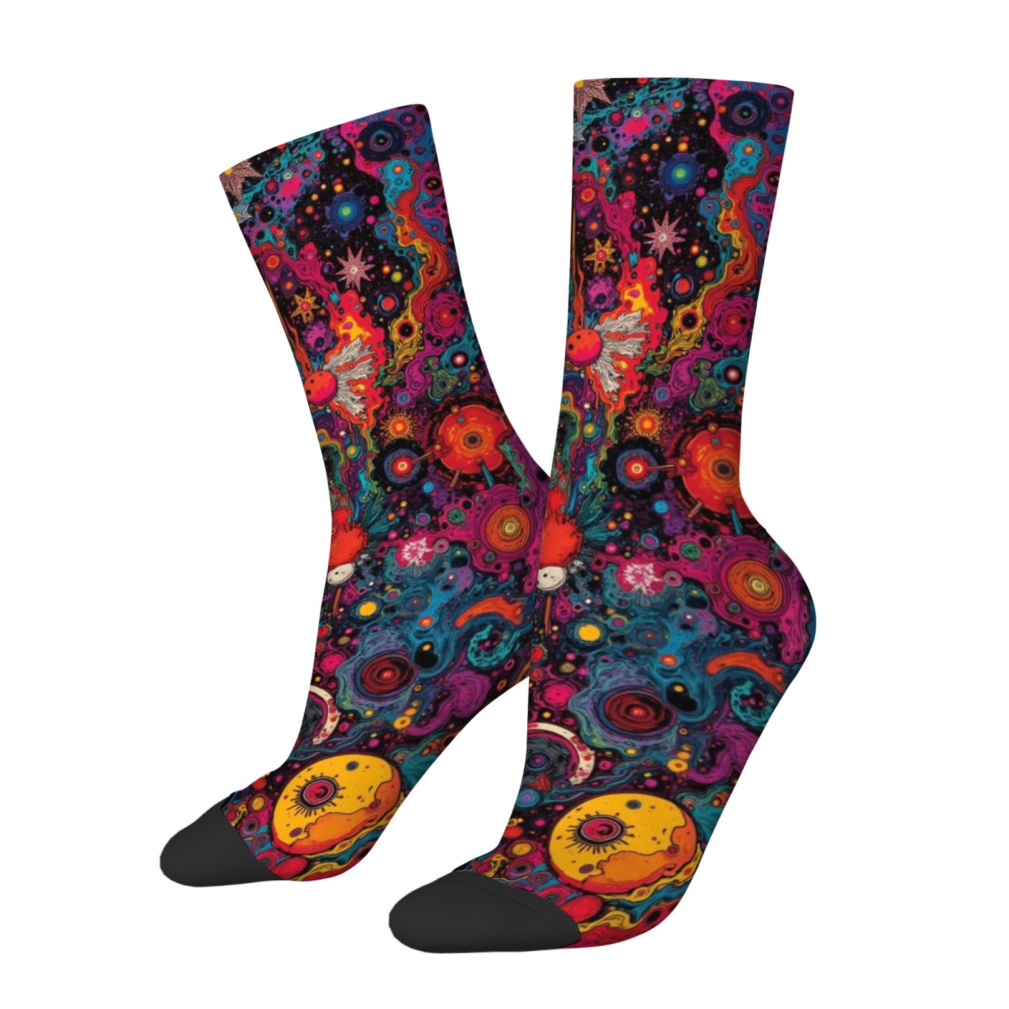 Psychedelic Cosmic Planet Abst - Street Fashion Style Youtube recension och pris