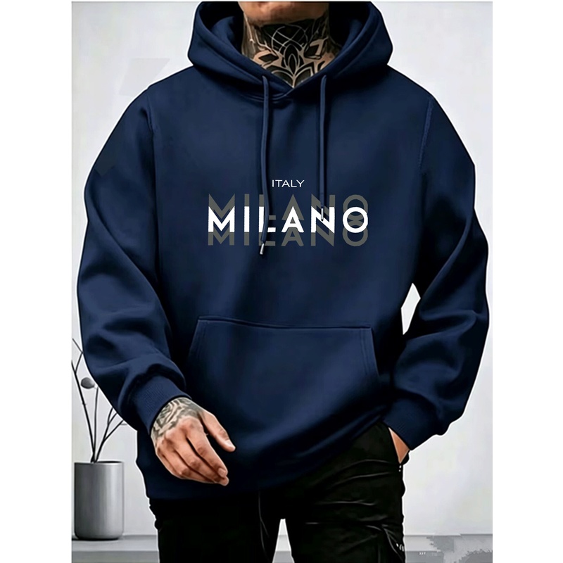 Men, fleece fabric, spring and - Street Fashion Milano recension och pris