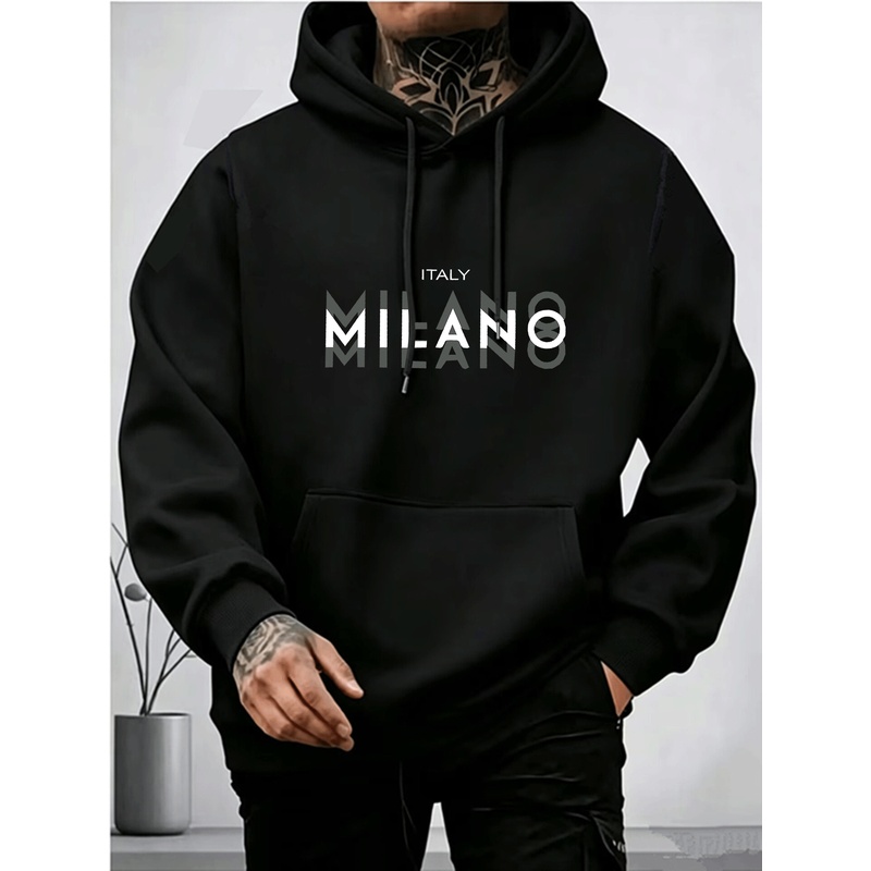 Men, fleece fabric, spring and - Street Fashion Milano recension och pris