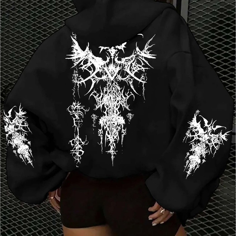 American Gothic Women's Hoodie - Graphic Hoodie Streetwear recension och pris