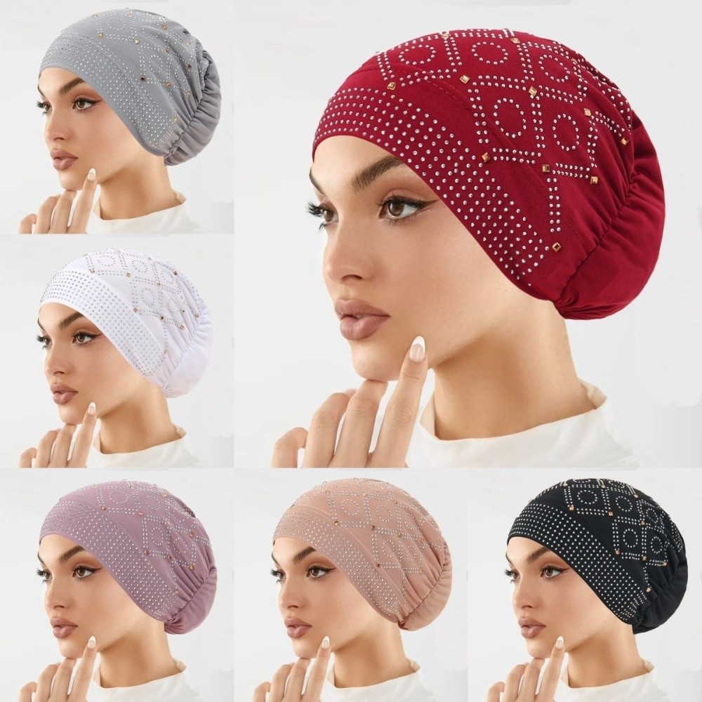 Comfortable Encrusted Diamonds - Street Fashion Hijab recension och pris