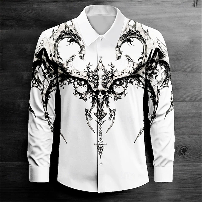 2026 Men's Long Sleeve Shirt C - Street Fashion Events recension och pris