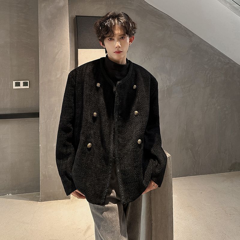 Wool Blend Jacket Man Extra La - Street Fashion Events recension och pris
