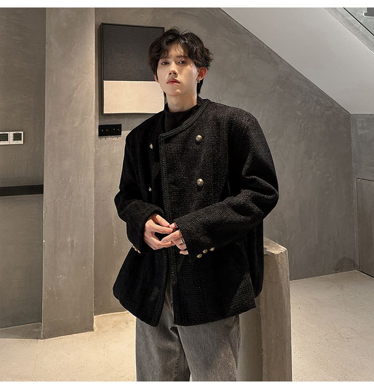 Wool Blend Jacket Man Extra La - Street Fashion Events recension och pris
