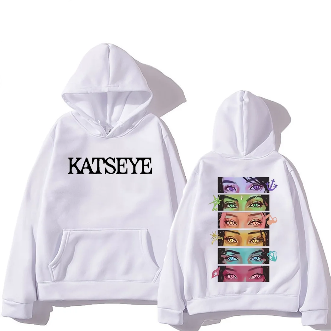 Korean Girl Group KATSEYE Grap - Graphic Hoodie Streetwear recension och pris