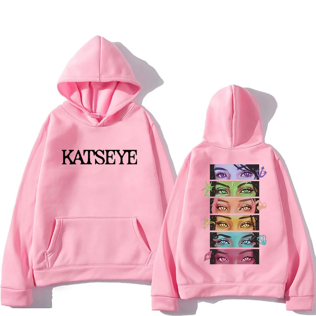 Korean Girl Group KATSEYE Grap - Graphic Hoodie Streetwear recension och pris