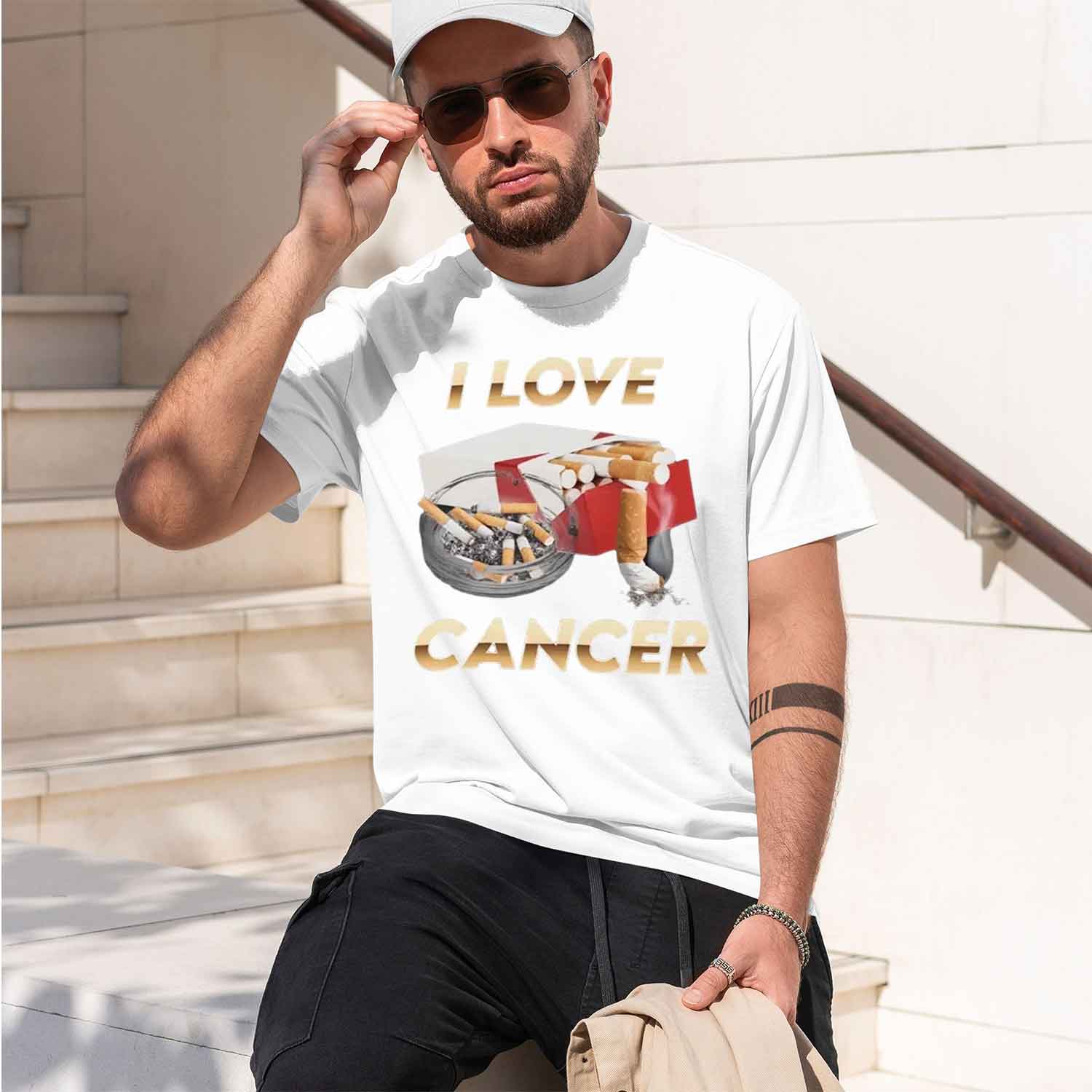 I Love Cancer T-shirt Women's  - Street Fashion China Models recension och pris