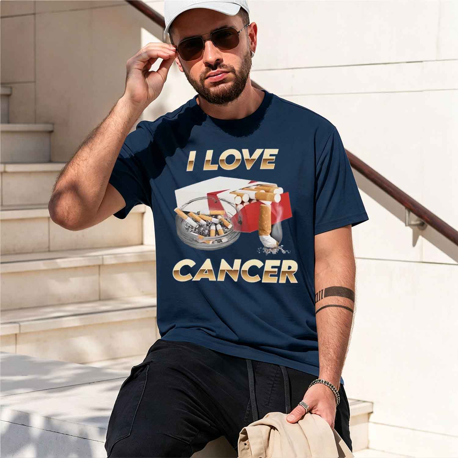 I Love Cancer T-shirt Women's  - Street Fashion China Models recension och pris