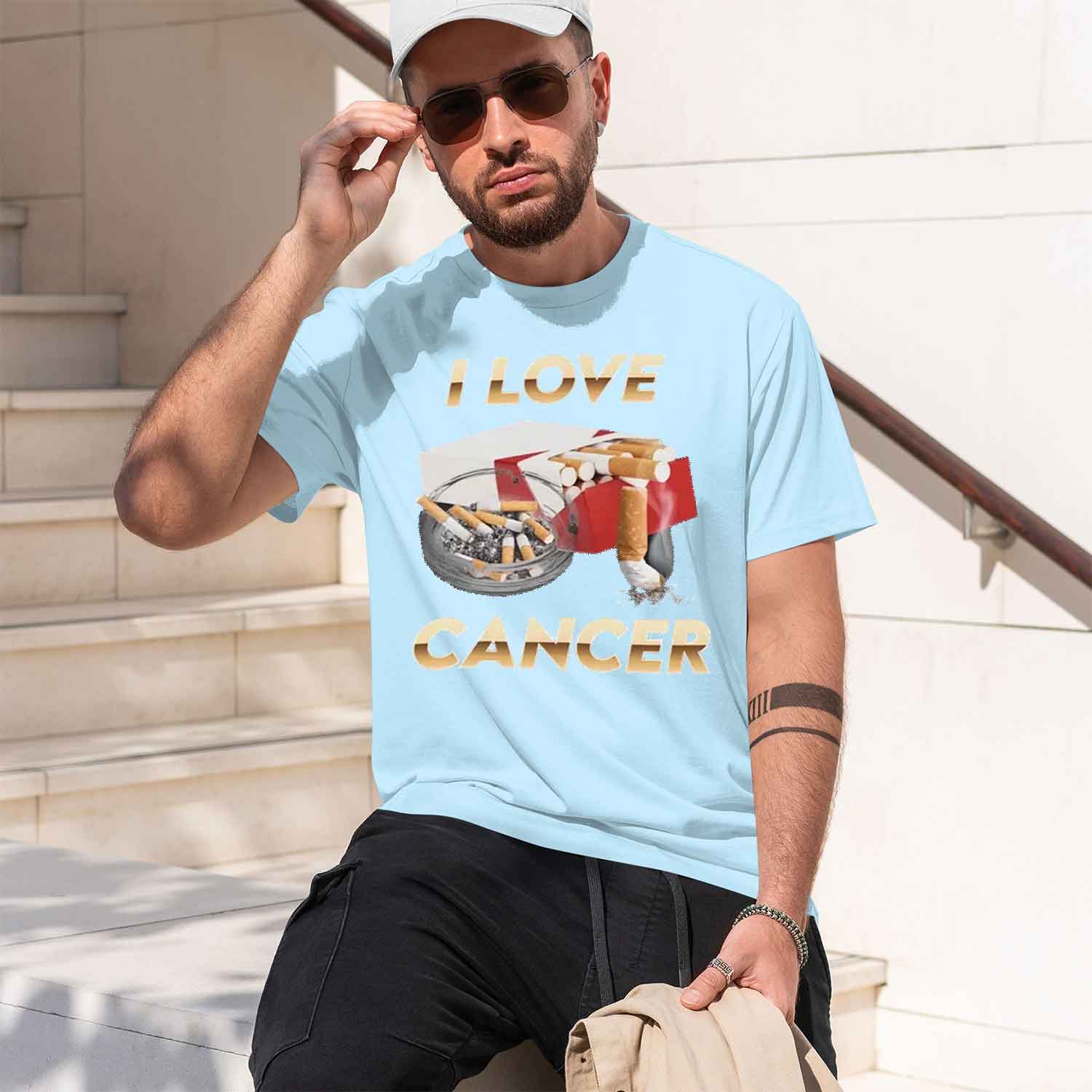 I Love Cancer T-shirt Women's  - Street Fashion China Models recension och pris