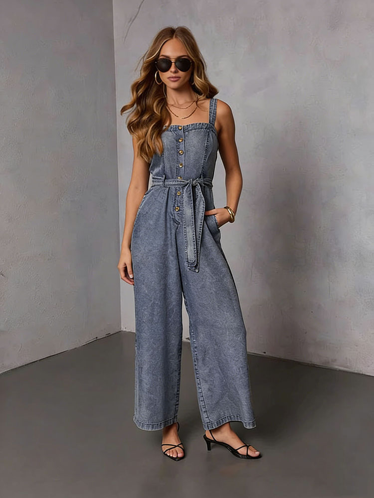 Summer Vintage Women Denim Jum - Street Fashion Jeans recension och pris
