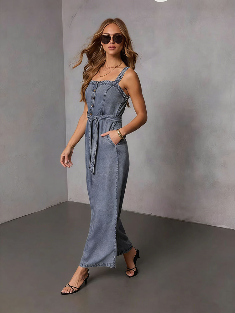 Summer Vintage Women Denim Jum - Street Fashion Jeans recension och pris