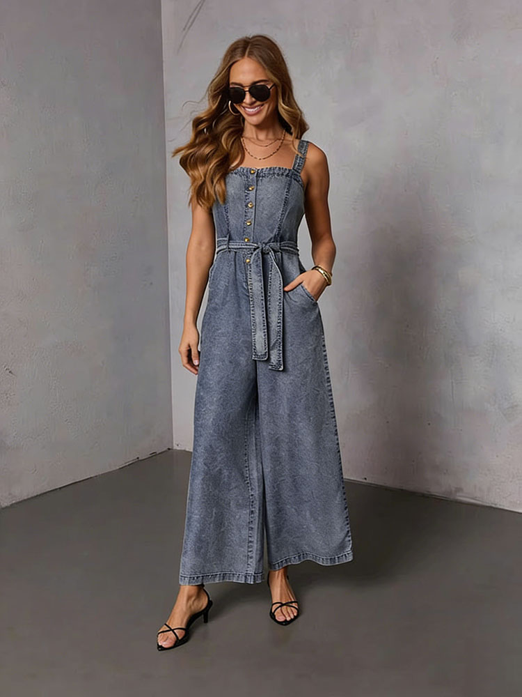 Summer Vintage Women Denim Jum - Street Fashion Jeans recension och pris