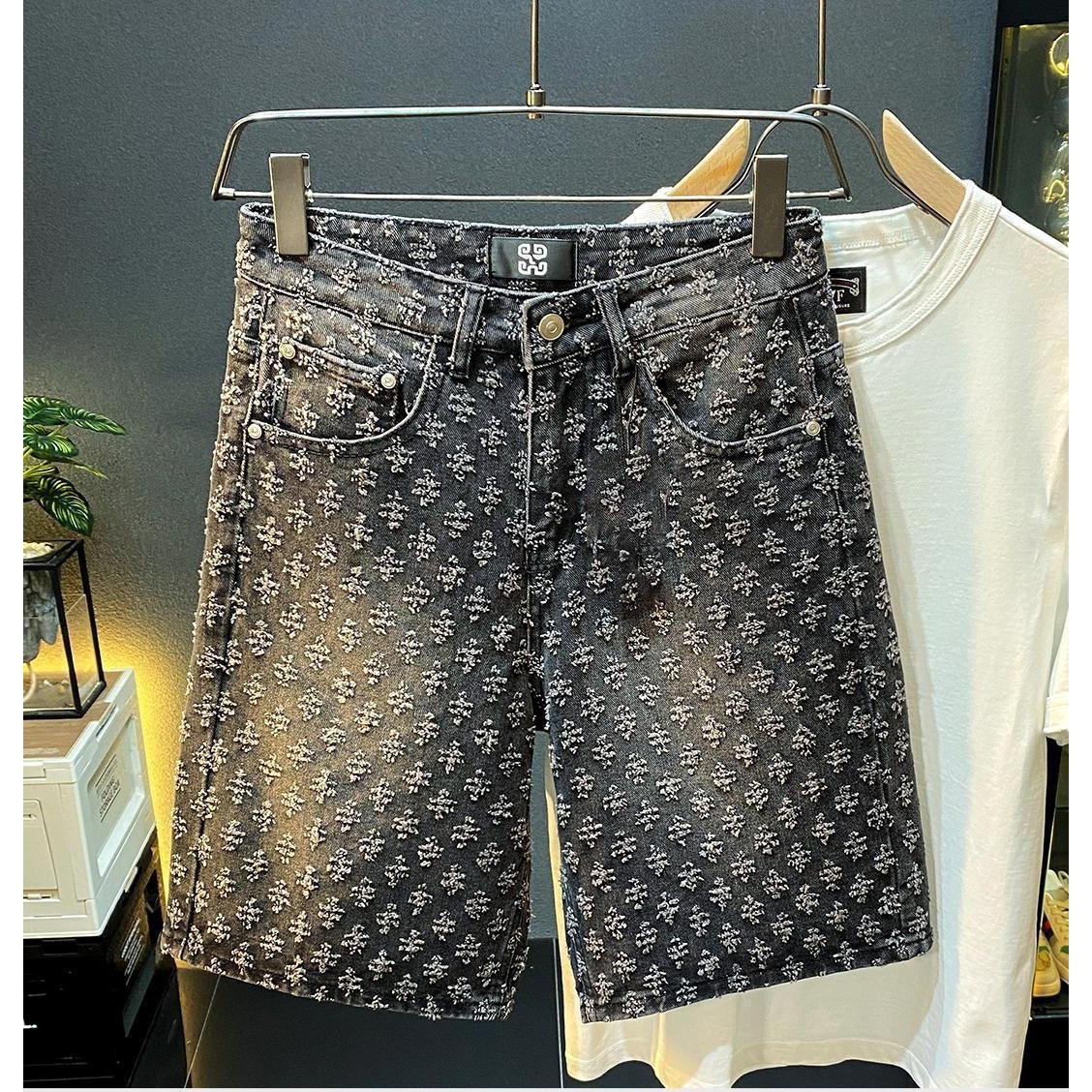 Summer High Street Denim Short - Street Fashion Jeans recension och pris