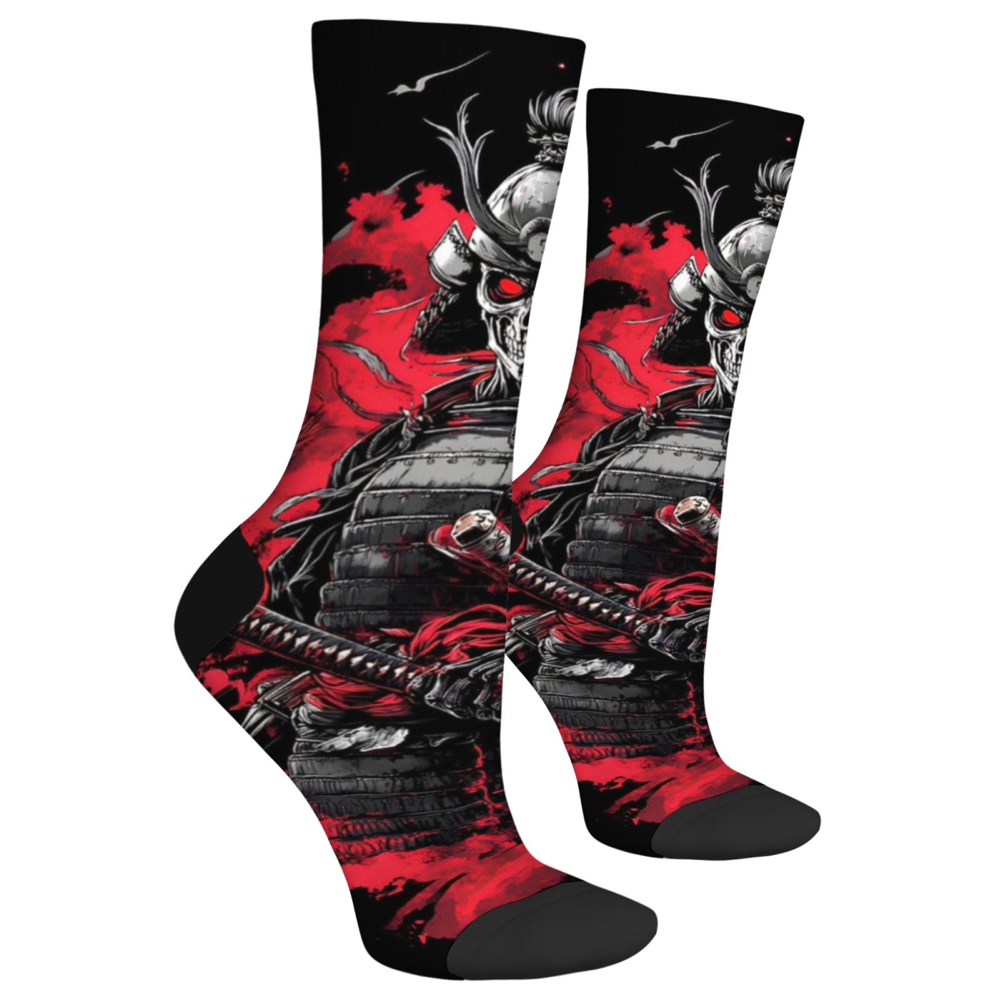 Skull Devil Warrior Men's Sock - Street Fashion Style Youtube recension och pris