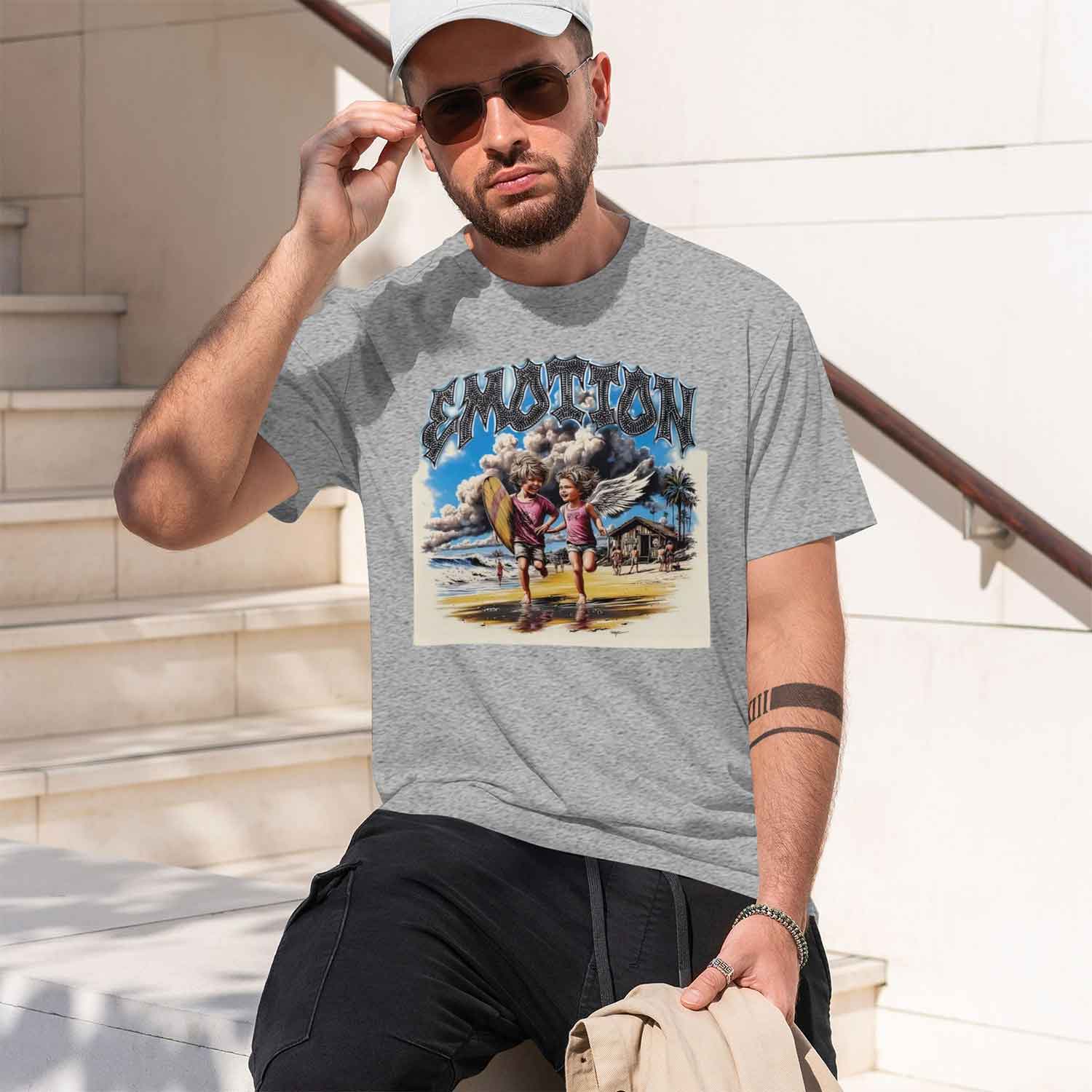 Summer New Men's T-shirt with  - Street Fashion China Models recension och pris
