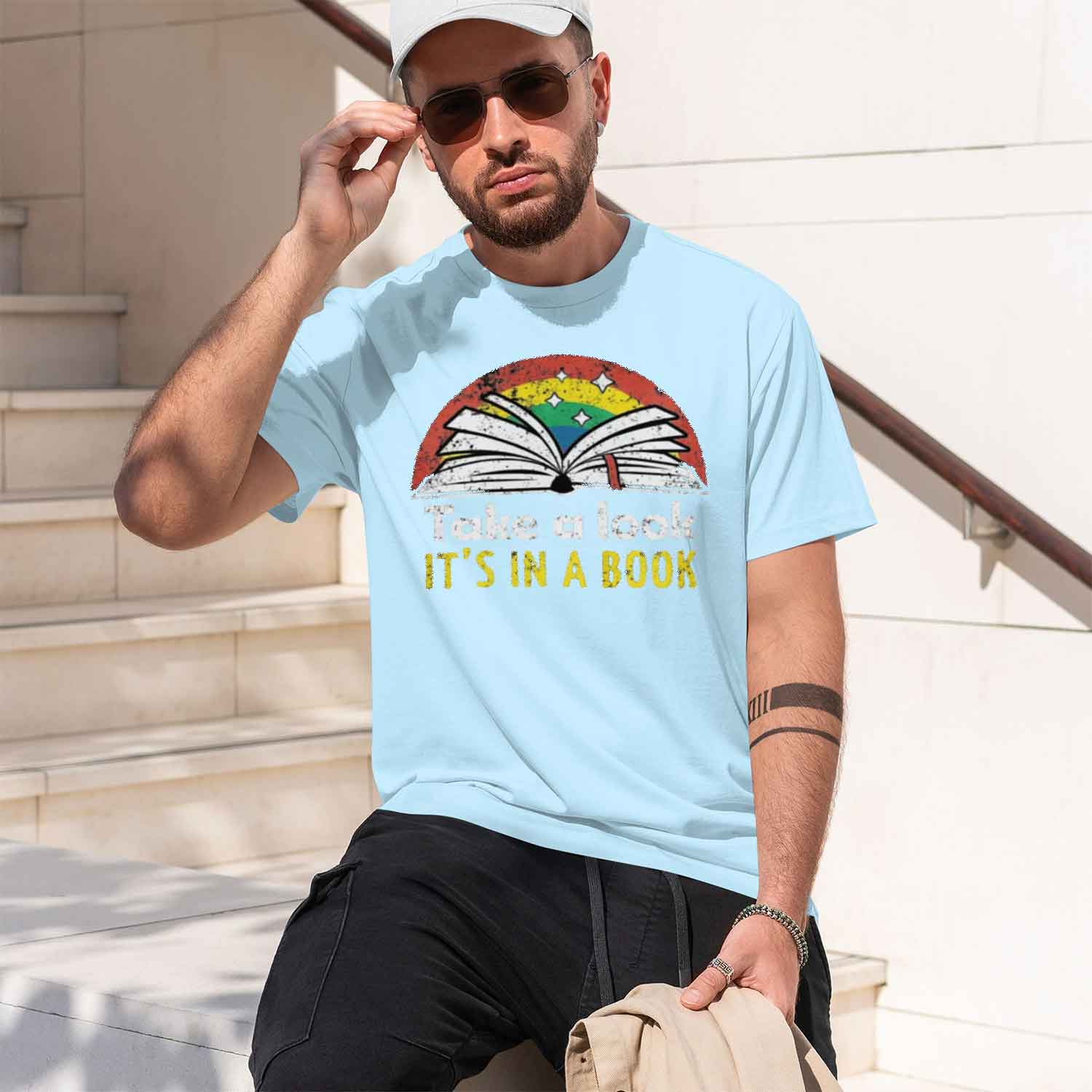 Book Grh Shirt Retro Reading T - Street Fashion China Models recension och pris