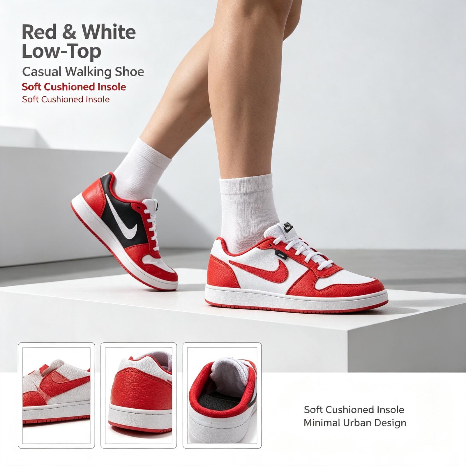 Nike Men's Ebernon Low Prem Lo - Street Fashion Nike recension och pris