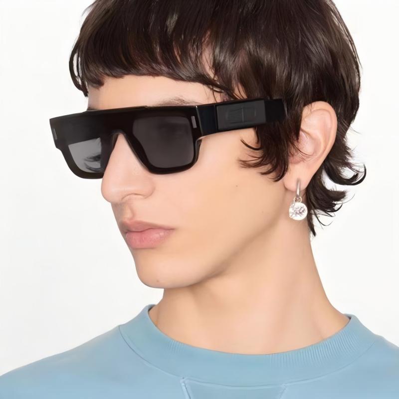 Trendy Green Square Frame Sung - Street Fashion China Models recension och pris