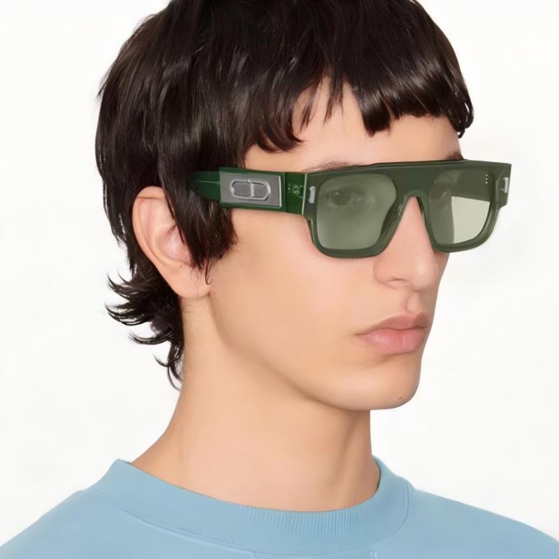 Trendy Green Square Frame Sung - Street Fashion China Models recension och pris