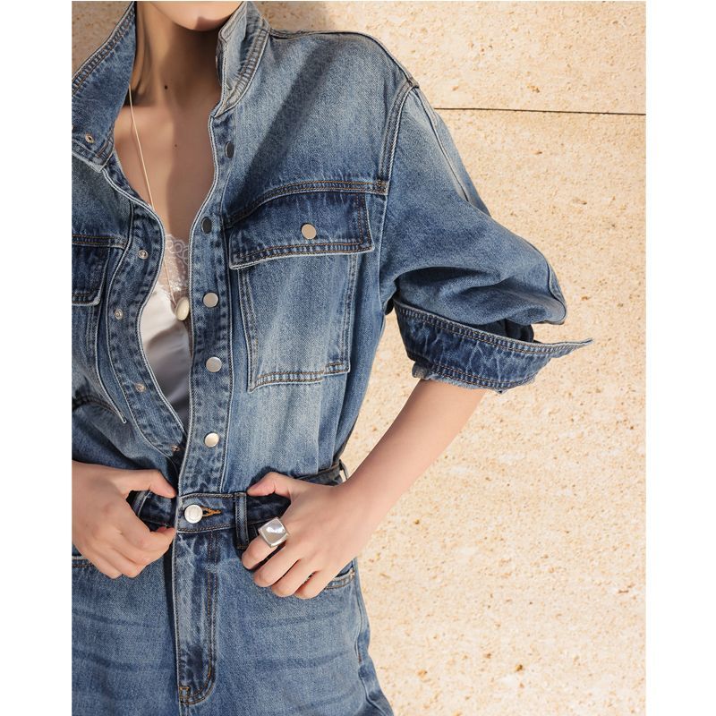 Retro Fashion Versatile Denim  - Street Fashion Jeans recension och pris