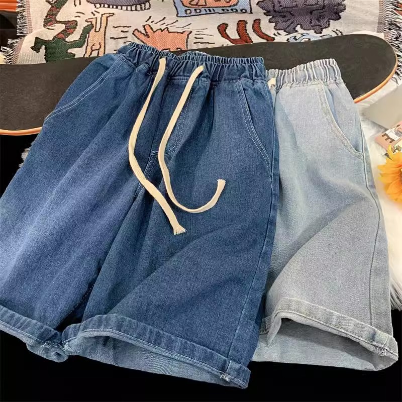 2026 New Korean Style Vintage  - Street Fashion Jeans recension och pris