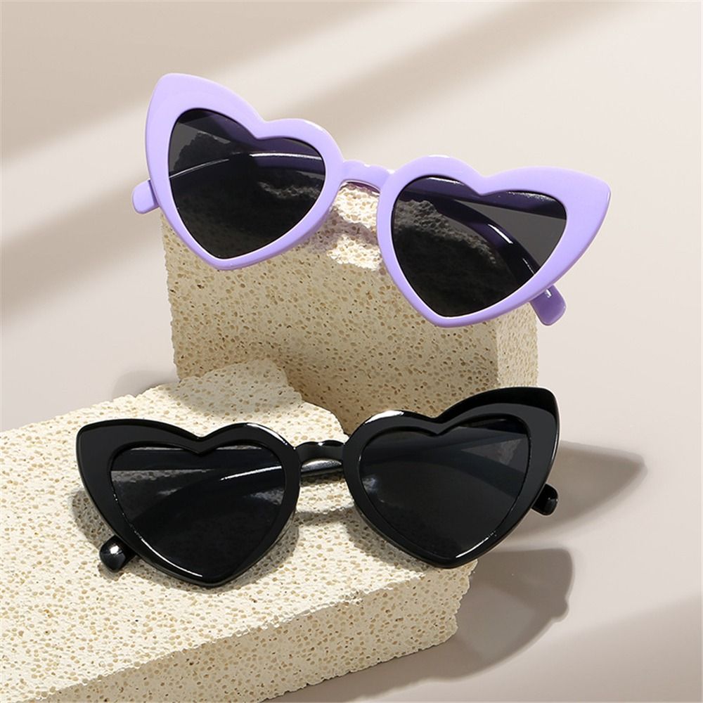 UV Protection Heart-Shaped Sun - Street Fashion Vintage recension och pris