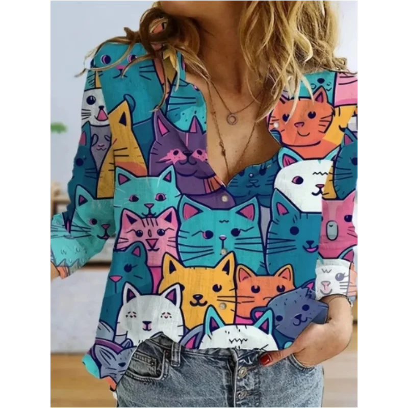 Autumn Women Clothing Cute Ani - Fashion Street Cat recension och pris