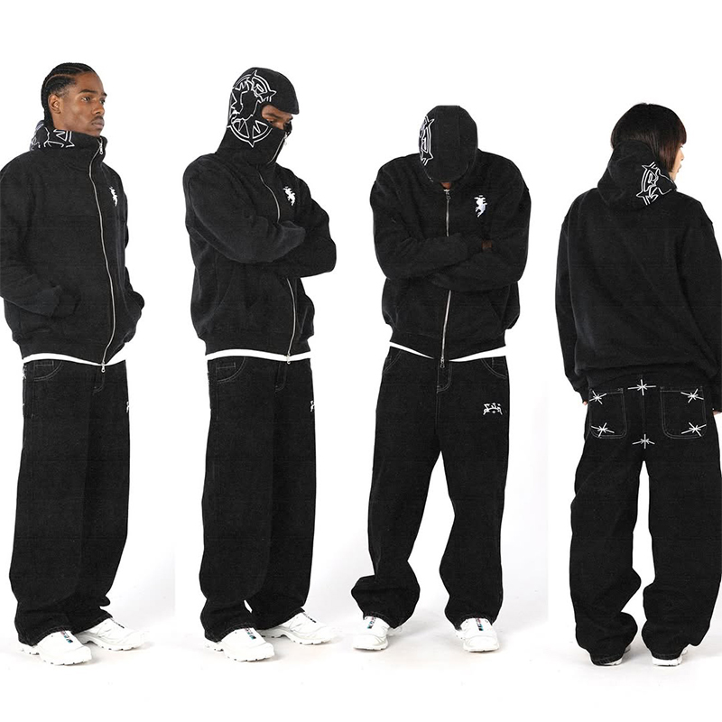 Embroidery Graphic Streetwear  - Graphic Hoodie Streetwear recension och pris