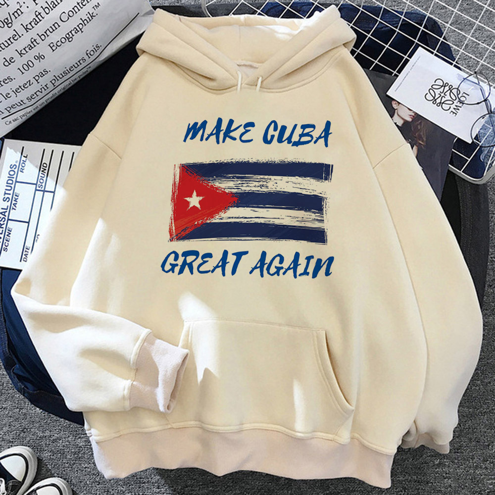 Cuba hoodie manga modern style - Graphic Hoodie Streetwear recension och pris