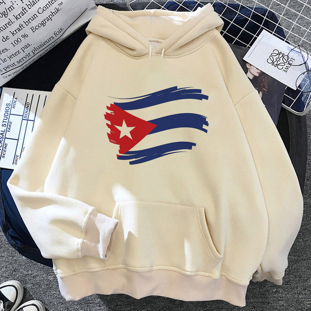 Cuba hoodie manga modern style - Graphic Hoodie Streetwear recension och pris